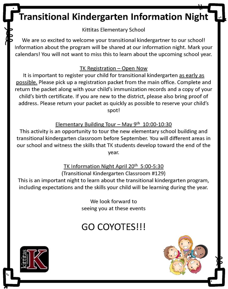 TK Info Parent Night